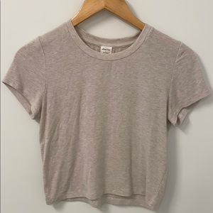 Aritzia Wilfred Free cropped tshirt size S